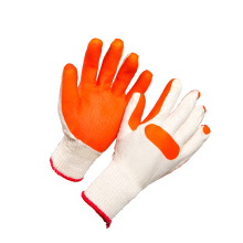 Cotton Rubber Coated Gloves Construction Work Glove
